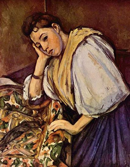 Paul Cezanne Junges italienisches Madchen Spain oil painting art